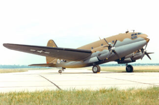 DAYTON, Ohio -- Curtiss C-46D Commando at the National Museum of the United States Air Force. (U.S. Air Force photo)